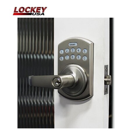 Lockey Lockey: E995 Electronic Keypad Lever Lock E995-ORB
